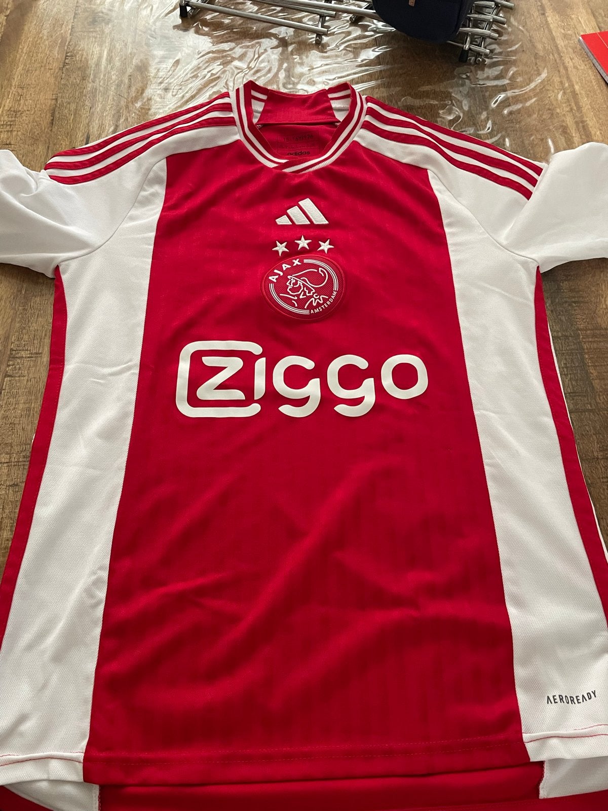 Ajax Thuisshirt 2023/2024 Maat 176 (15-16 jaar), Ophalen, Overige maten, Zo goed als nieuw, Voetbal
