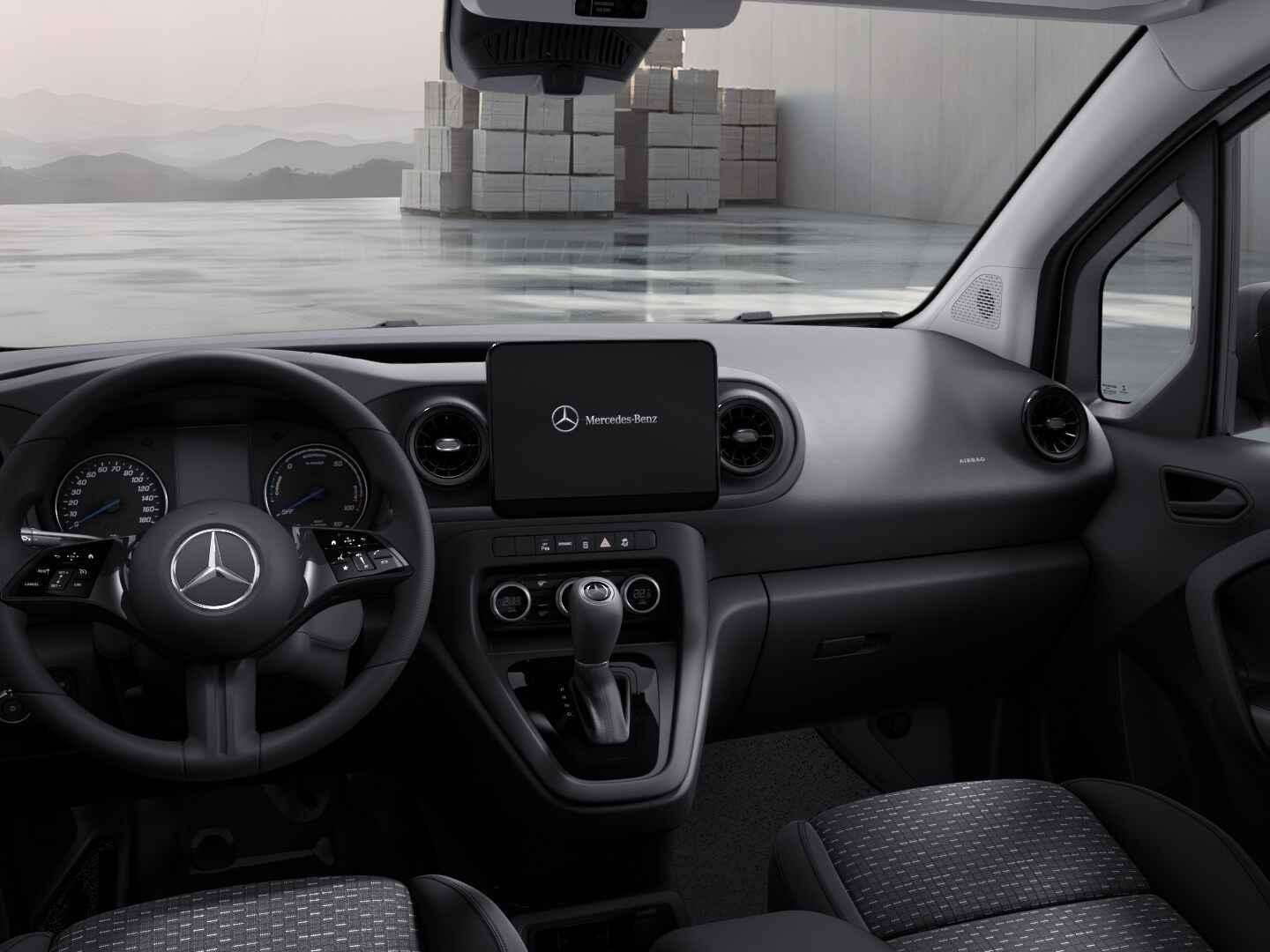 Mercedes-Benz eCitan 112 Pro L1 51 kWh, 1270 kg, 122 pk, Nieuw, Zilver of Grijs