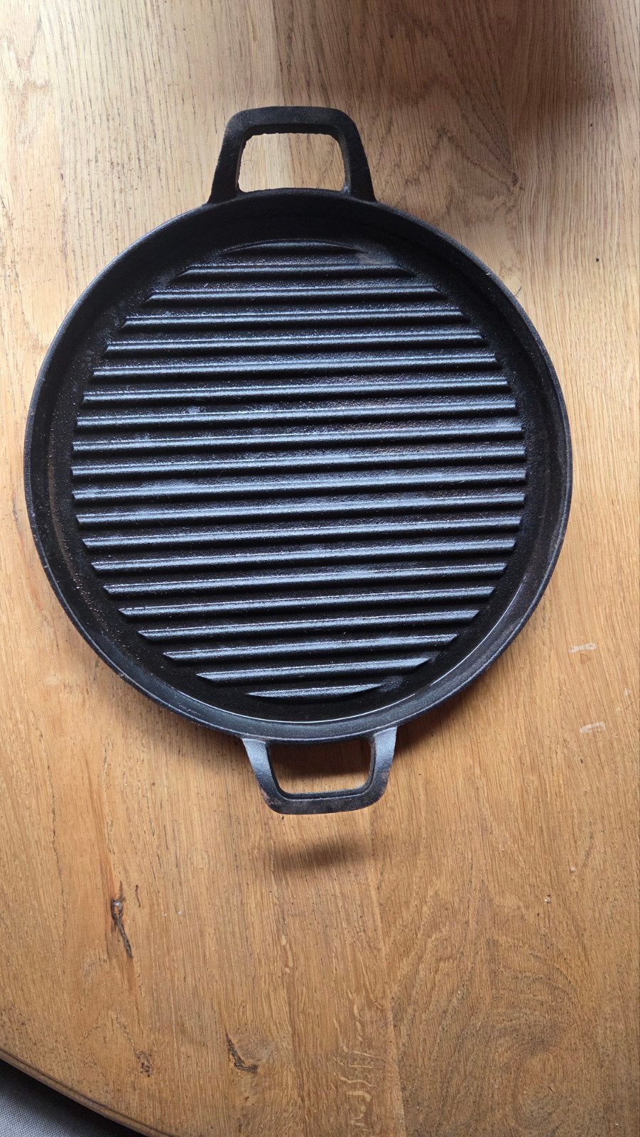 bbq grillplaat, Huis en Inrichting, Ophalen, Zo goed als nieuw, Gietijzer