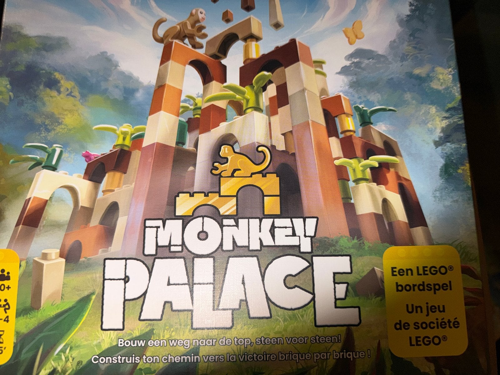 LEGO Monkey Palace Bordspel - Bouw je weg naar de top!, Drie of vier spelers, Ophalen of Verzenden, Zo goed als nieuw