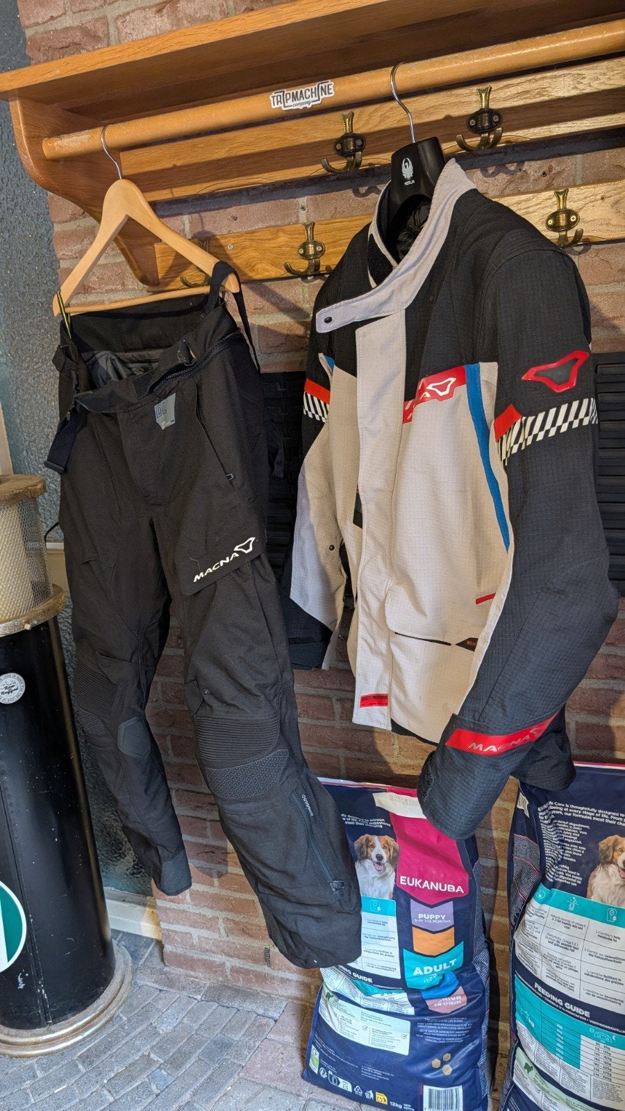 Macna Aspire gelamineerde motorjas en broek, Motoren, Combipak, Dames, Ophalen of Verzenden, Tweedehands