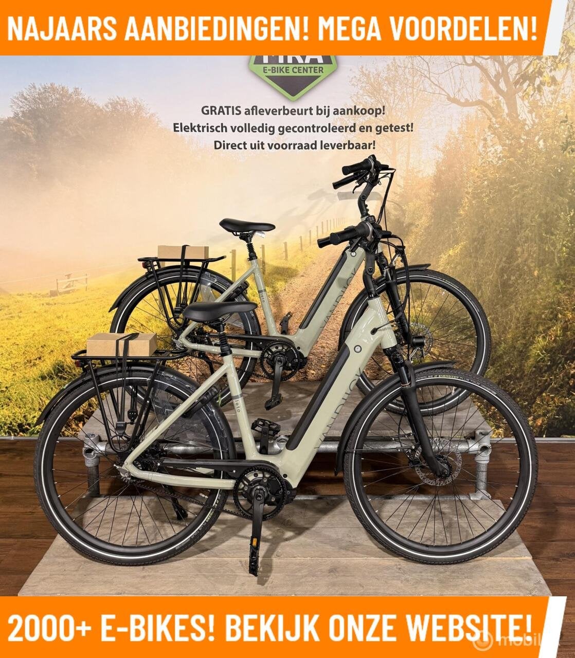 Van Dijck Leto Elektrische fiets met Bafang midden motor!, 51 tot 55 cm, Nieuw, 50 km per accu of meer, Overige merken
