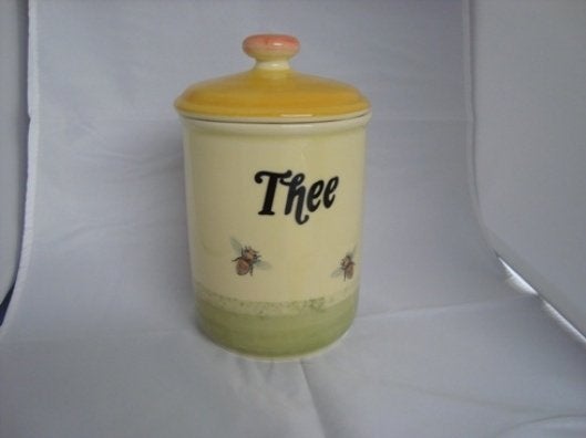 Voorraadpot Thee Bijenland servies, Info@detagrijn.com, Overige materialen, Overige merken, Steenpad 3, 4797SG Willemstaed