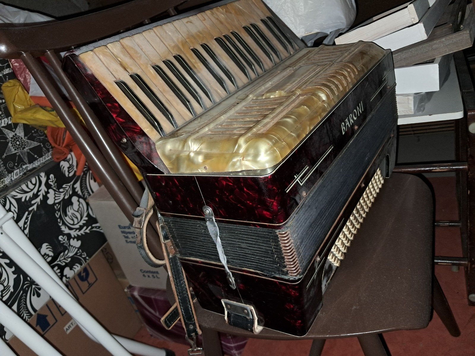 accordeon, Ophalen of Verzenden, Gebruikt, Overige merken
