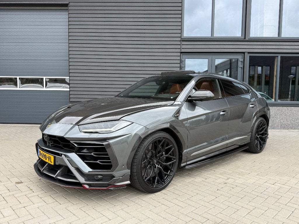 Lamborghini Urus 800pk B&O panorama Keramische carbon headup, Auto's, Lamborghini, Automaat, Urus, 4 stoelen, Leder
