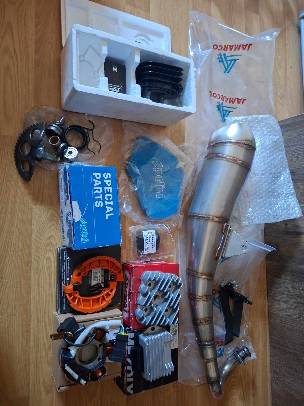 Piaggio Gilera 2t onderdelen / uitlaat Runner Typhoon nrg, Ophalen, Cilinder