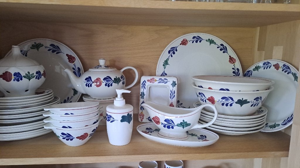Boerenbont Boch, Huis en Inrichting, Keuken | Servies, Ophalen, Gebruikt, Landelijk/Boerenbont, Royal Boch