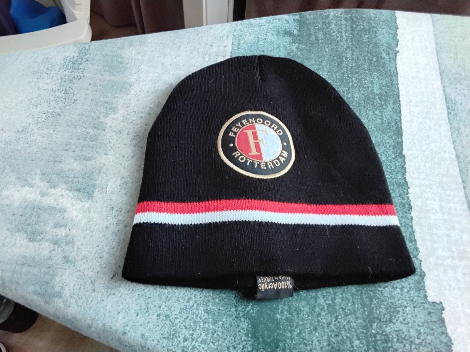 Feiijenoord Muts, Overige maten, Ophalen of Verzenden, Zo goed als nieuw, Feyenoord