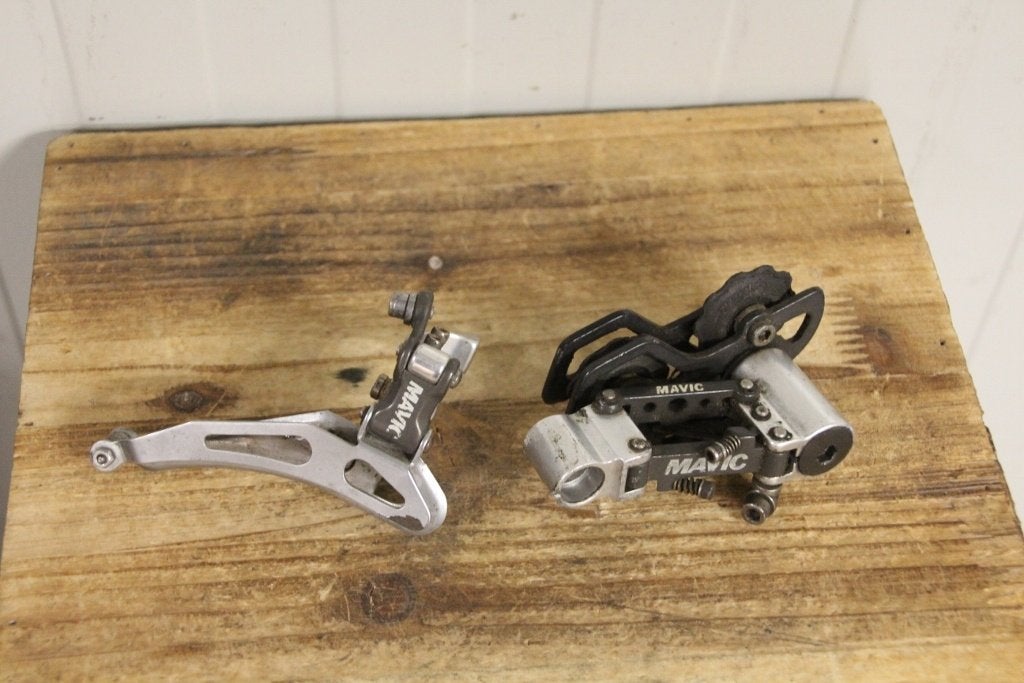 Mavic derailleurs (incompleet) ''vintage'' racefiets, Mavic, Gebruikt, Mavic, Ophalen of Verzenden