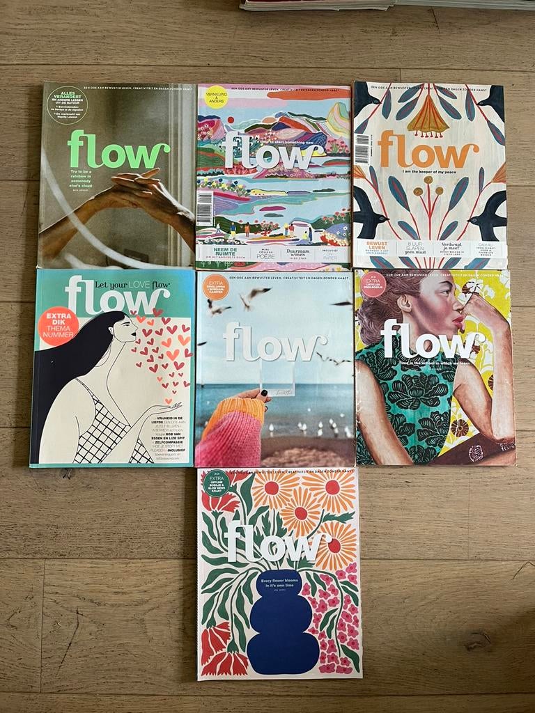 Flow magazines 2022, Ophalen, Zo goed als nieuw, Damesbladen