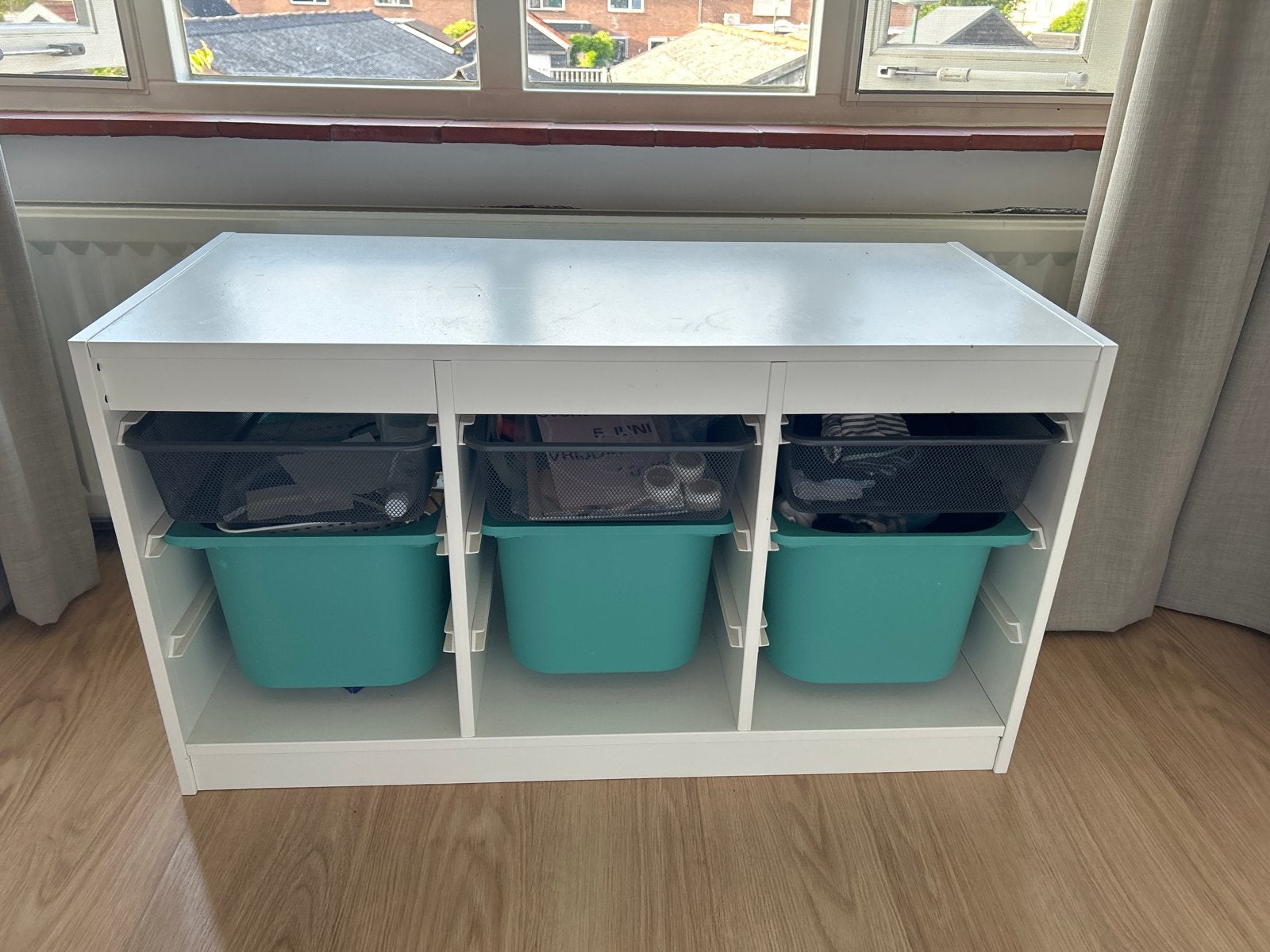 IKEA TROFAST opbergkast met bakken, Kinderen en Baby's, Gebruikt, Kast, 75 tot 100 cm, Minder dan 50 cm