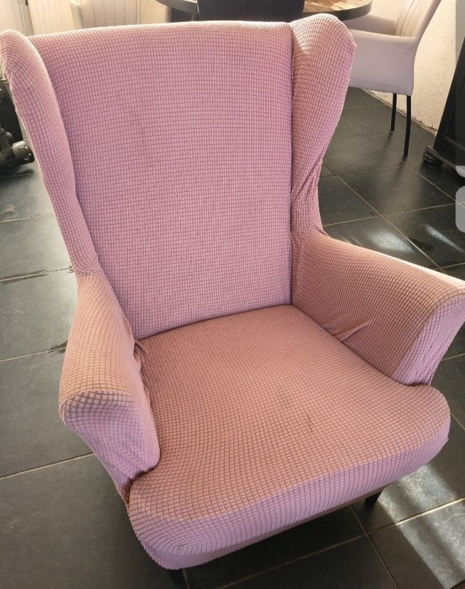 Fauteuil, Huis en Inrichting, Fauteuils, Ophalen, Gebruikt, 75 tot 100 cm, Stof