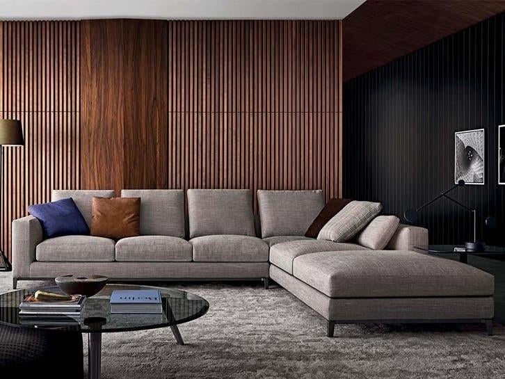 Minotti - Andersen hoekbank by Rodolfo Dordoni, Huis en Inrichting, Ophalen of Verzenden