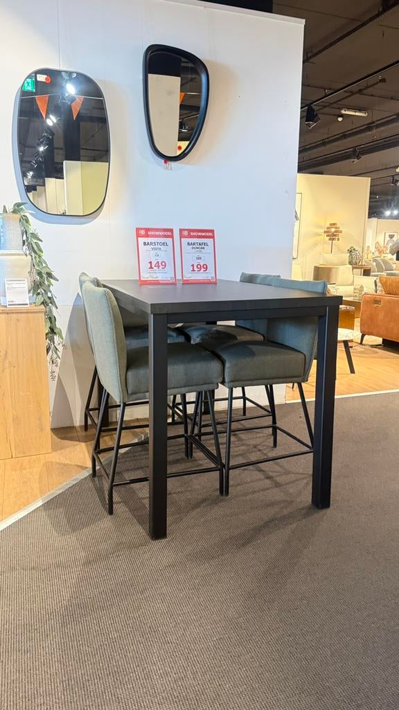 Bartafel Duncan, Huis en Inrichting, Barren, Zo goed als nieuw, Ophalen