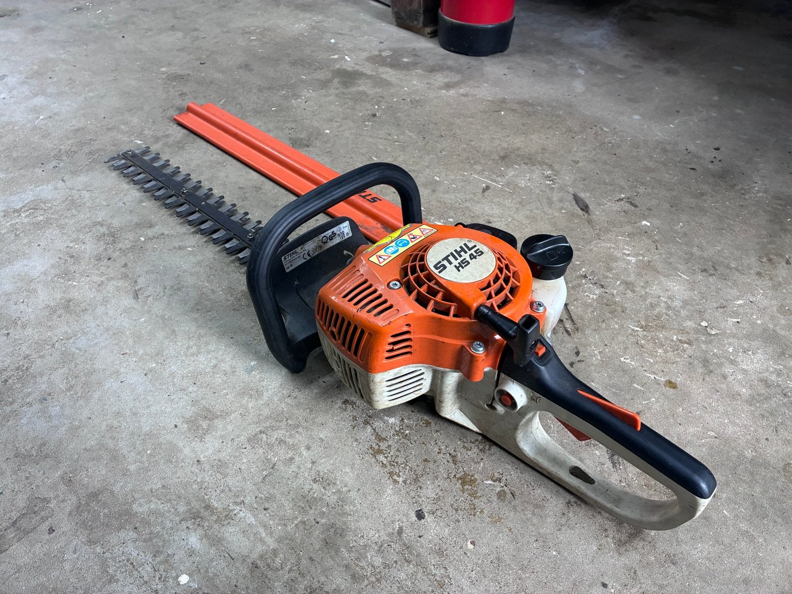 Stihl HS 45 Heggenschaar - Benzine, Ophalen, Gebruikt, Benzine
