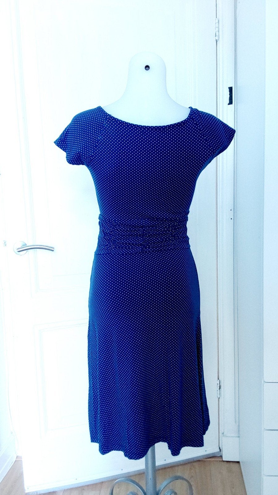 Leuke King Louie jurk maat S, Kleding | Dames, Blauw, Onbekend, Ophalen of Verzenden, Knielengte