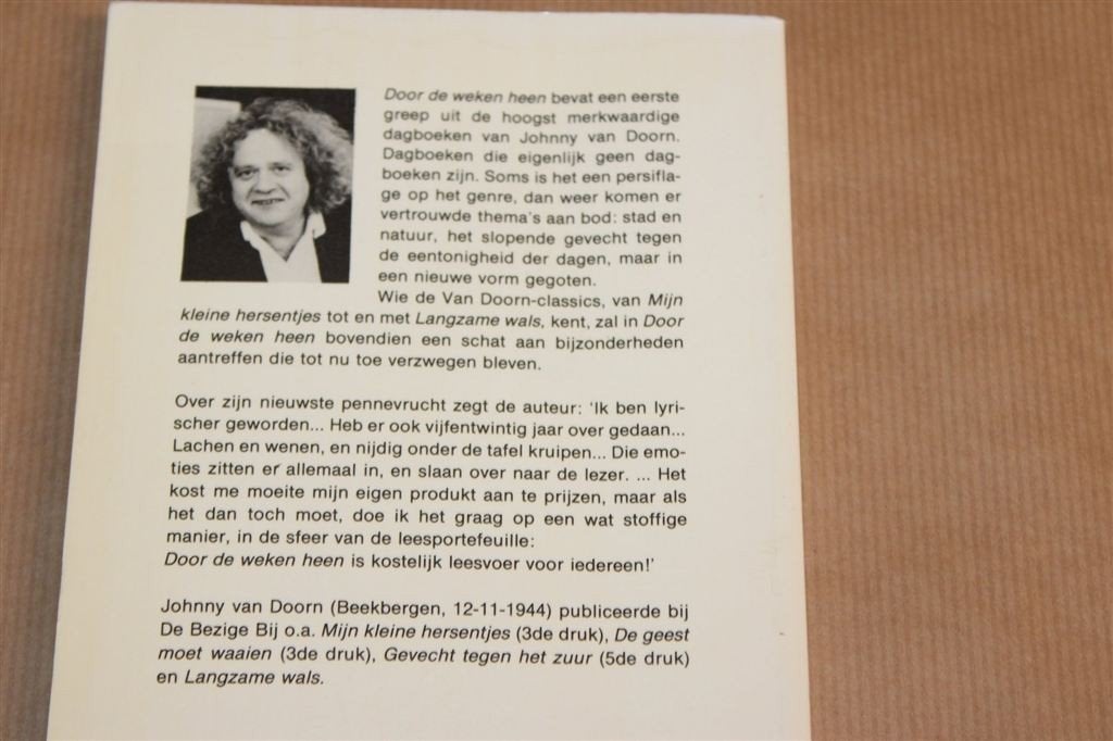 Door de Weken Heen — Johnny van Doorn Dagboeken 1e dr 1988, Ophalen of Verzenden, Gelezen