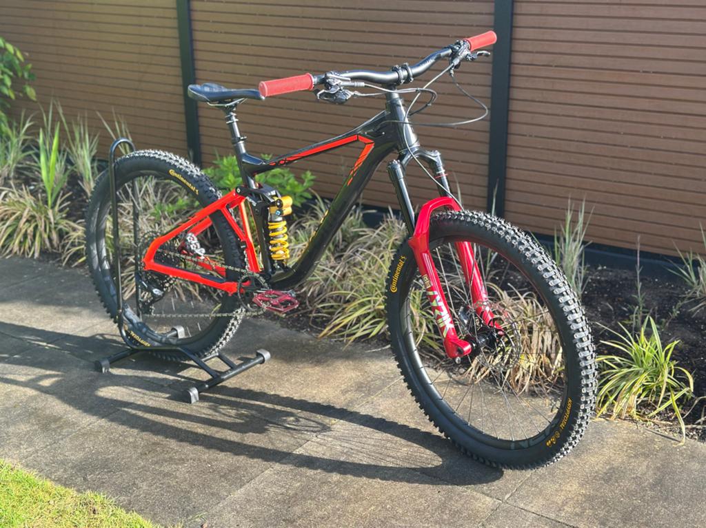 Full suspension mountainbike - bmc speedfox, nieuwe voorvork, 49 tot 53 cm, Zo goed als nieuw, Schijfrem, Ophalen