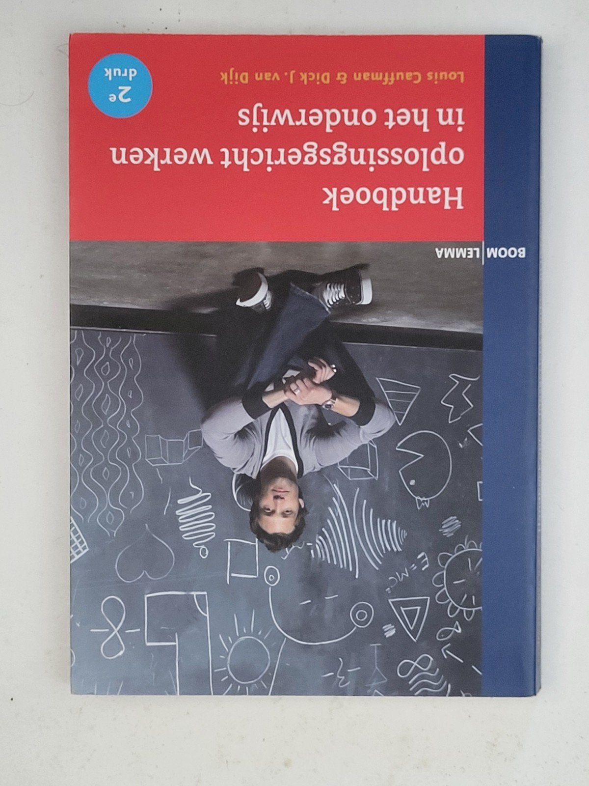 Handboek oplossingsgericht werken in het onderwijs, Louis Cauffman, Dick J. van Dijk, Zo goed als nieuw, Gamma, HBO