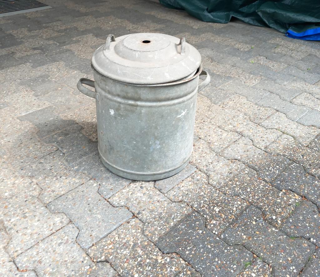 Zinken weckketel, Antiek en Kunst, Ophalen