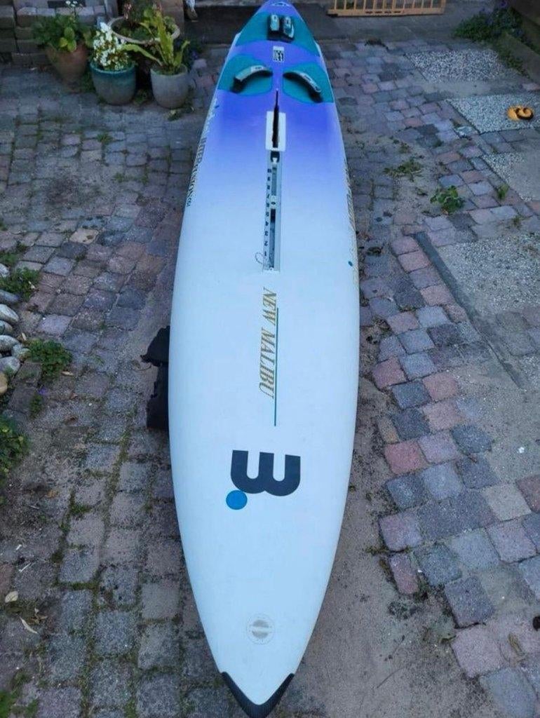 Uitgebreide windsurfset met 3 zeilen - Vaarklaar, Ophalen, Gebruikt, 300 cm of meer, Met vin(nen)