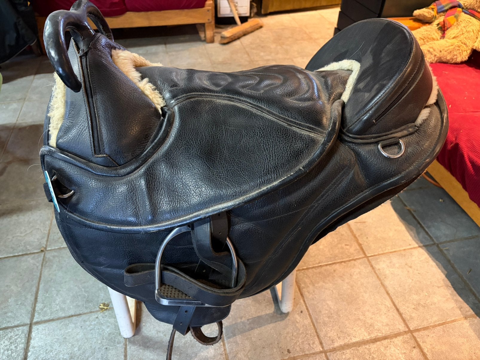 Soort barefoot zadel, Dieren en Toebehoren, Paarden en Pony's | Zadels, Ophalen, Gebruikt, Recreatie