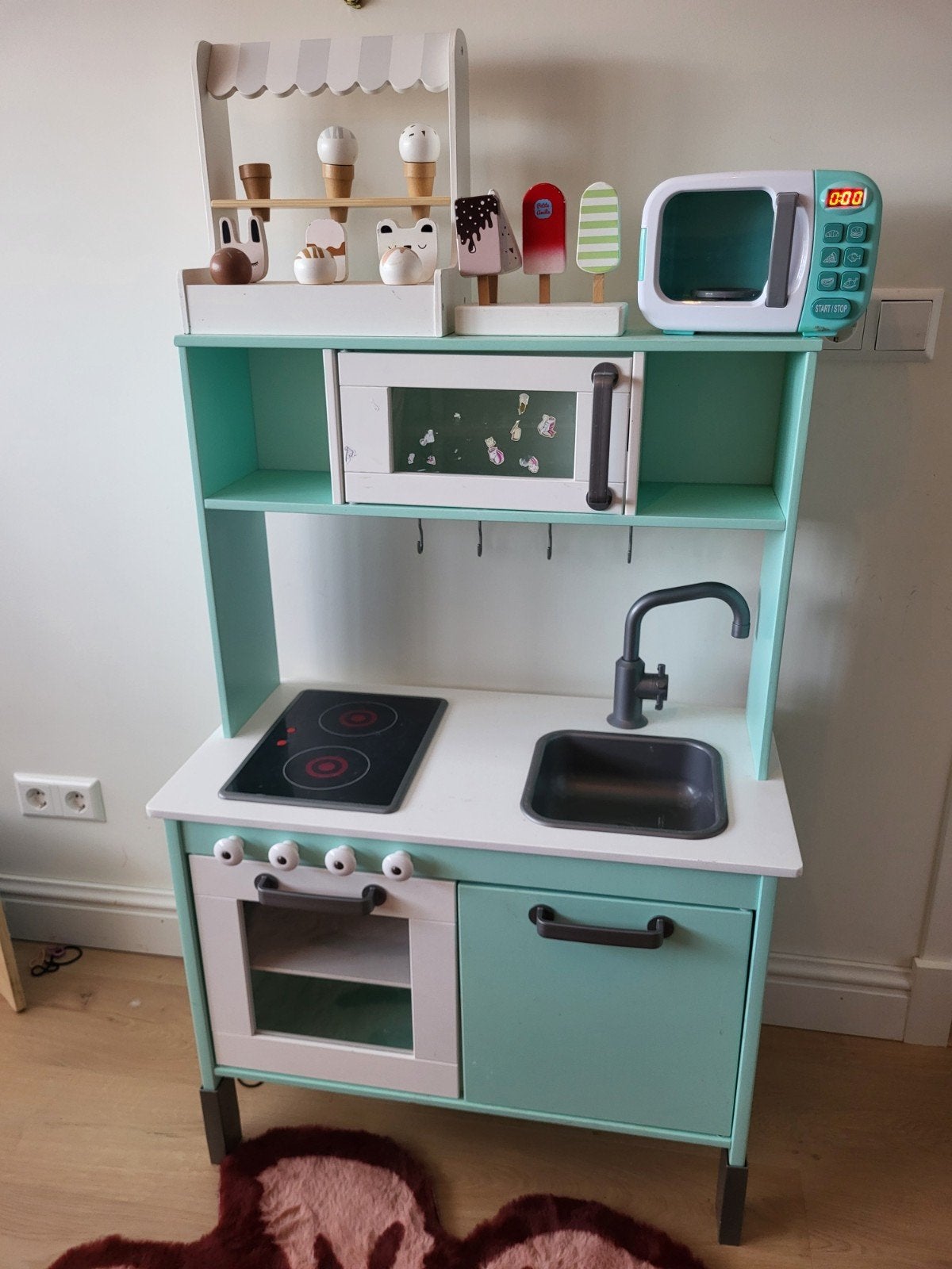 Ikea speelkeuken met accessoires, Ophalen, Gebruikt, Hout, Speelkeuken