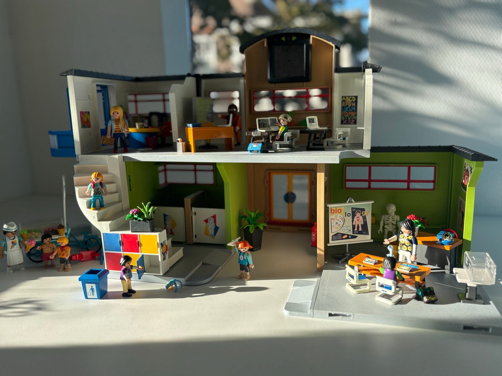 Playmobil City Life Ingerichte School 9453, Gebouw, Complete set, Ophalen of Verzenden, Zo goed als nieuw