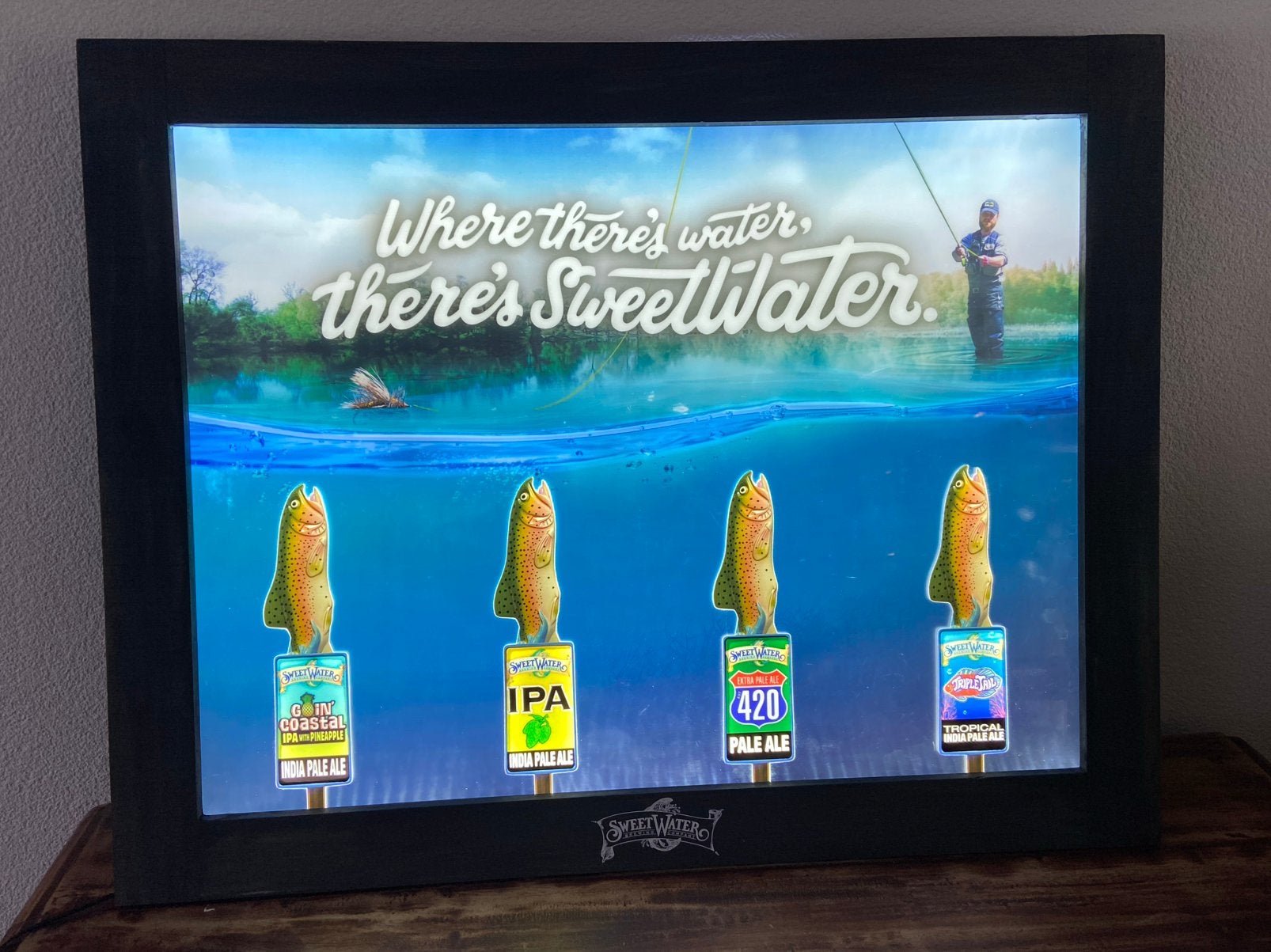 Sweetwater led verlichting, Ophalen, Zo goed als nieuw, Reclamebord, Plaat of Schild, Overige merken