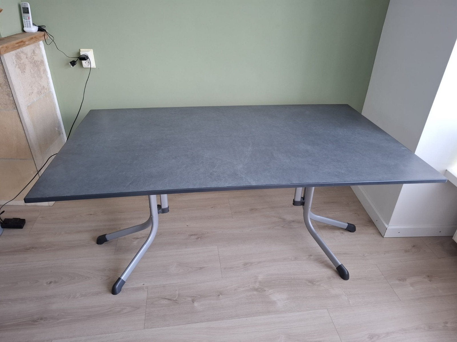 Handige inklapbare hobbytafel met composietblad, Ophalen, Kunststof, Zo goed als nieuw, 60 cm of meer