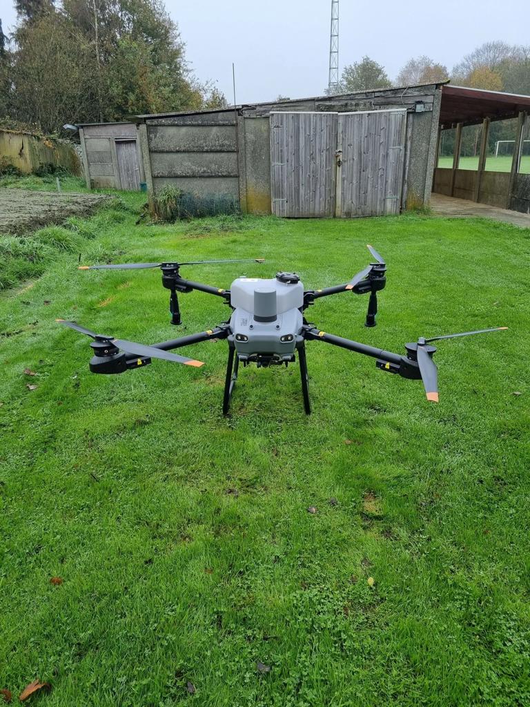 Aankoop DJI Agras, Ophalen