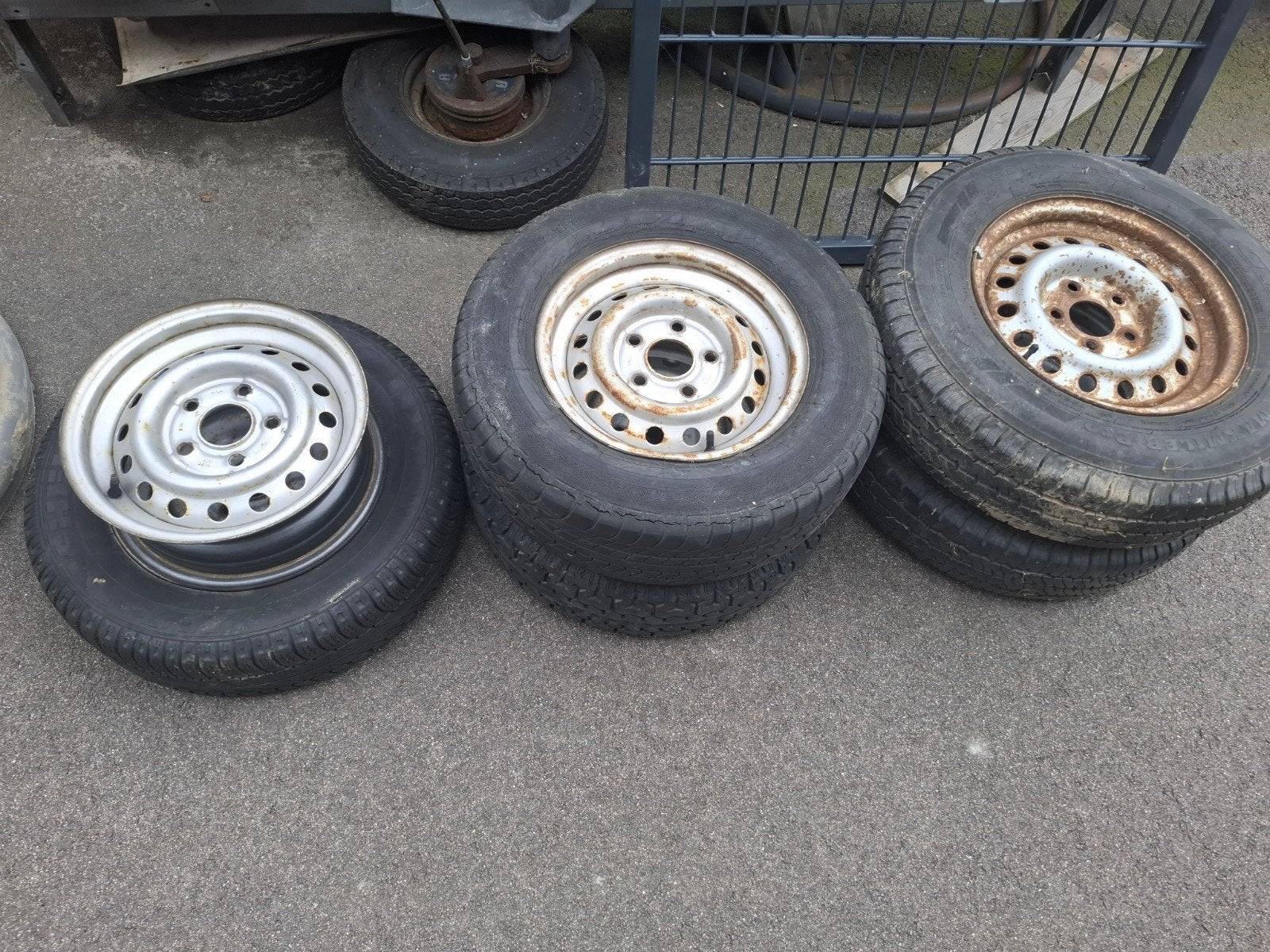 Aanhanger velgen staal in verschillende maten aanwezig, Ophalen of Verzenden