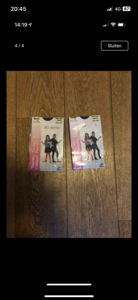 Thermopanty 116/122 panty blauw, Kleding | Dames, Leggings, Maillots en Panty's, Ophalen of Verzenden, Zo goed als nieuw