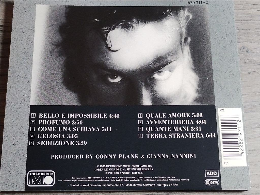 Gianna Nannini ‎– Profumo, Ophalen of Verzenden, Zo goed als nieuw