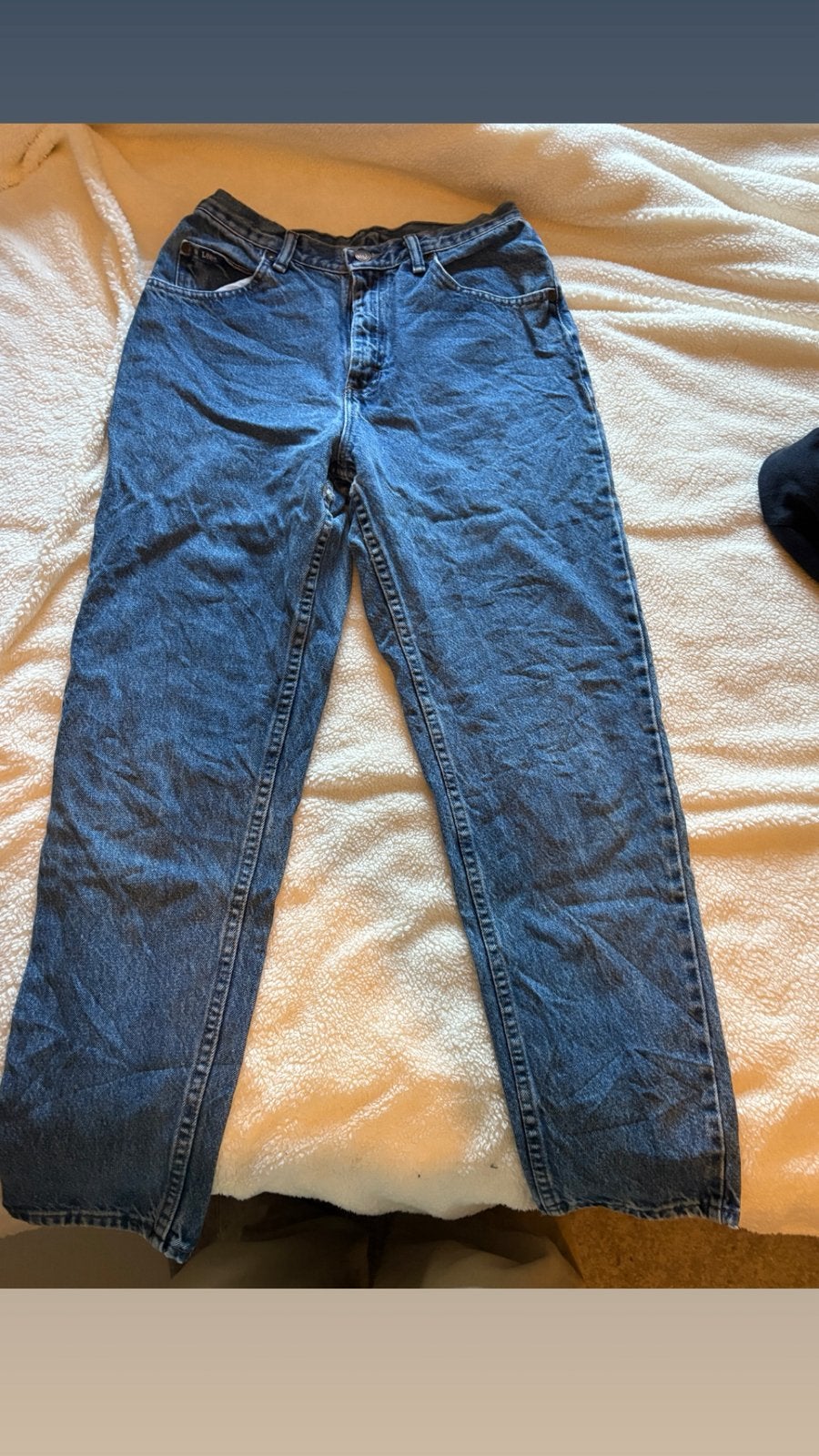 Lee spijker broek, Ophalen of Verzenden, Gedragen, Blauw, W30 - W32 (confectie 38/40)