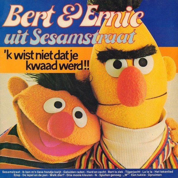 Kinder L.P. (1981) Bert & Ernie 'K Wist niet dat je Kwaad, Cd's en Dvd's, Vinyl | Kinderen en Jeugd, LP, Gebruikt, 6 tot 9 jaar