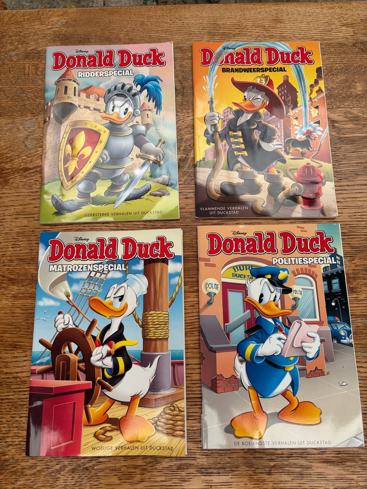 Donald Duck Special Collectie: Ridder, Brandweer, Matroos, P, Complete serie of reeks, Ophalen of Verzenden, Zo goed als nieuw