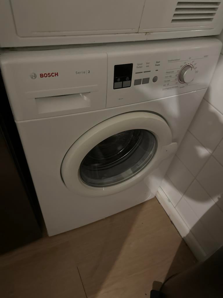 Bosch Serie 2 Wasmachine - Zo goed als nieuw, Ophalen of Verzenden, Zo goed als nieuw, 85 tot 90 cm, 1200 tot 1600 toeren