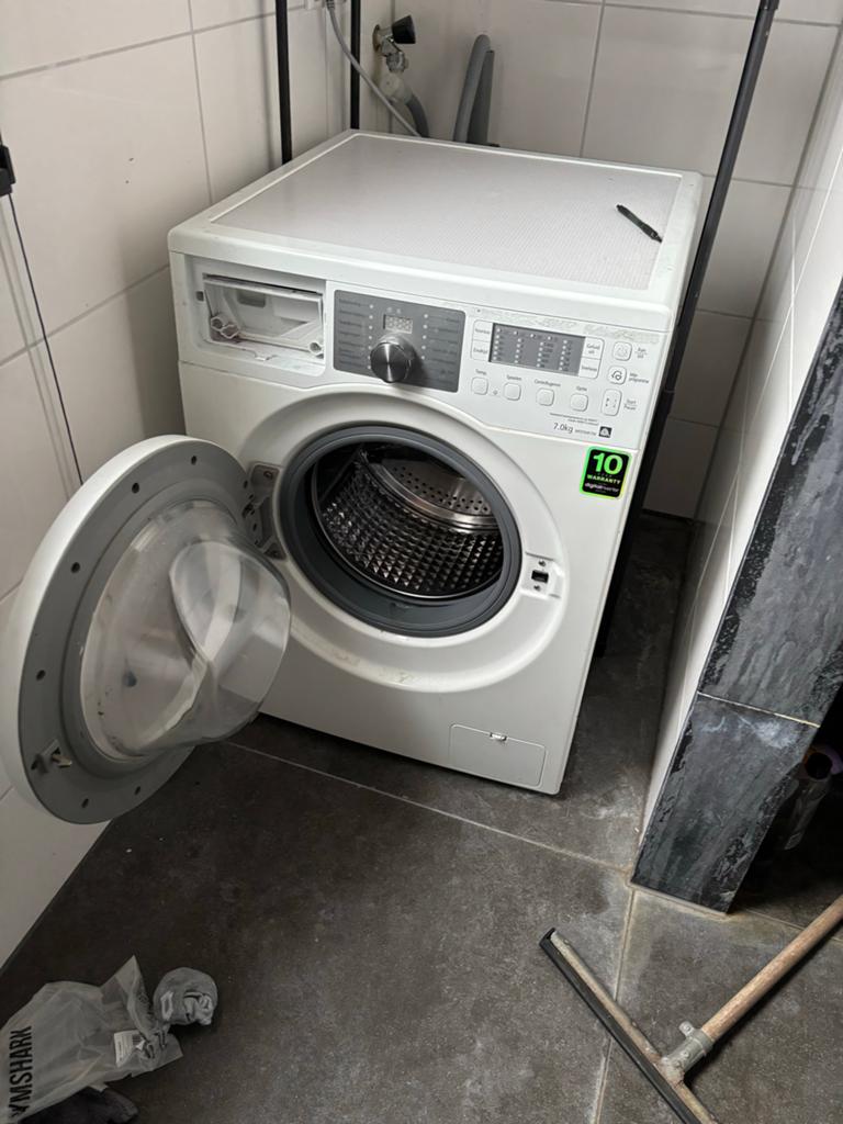 Samsung WF0704F7W Wasmachine - 7kg, Voorlader, Gebruikt, Ophalen of Verzenden, Voorlader, 85 tot 90 cm