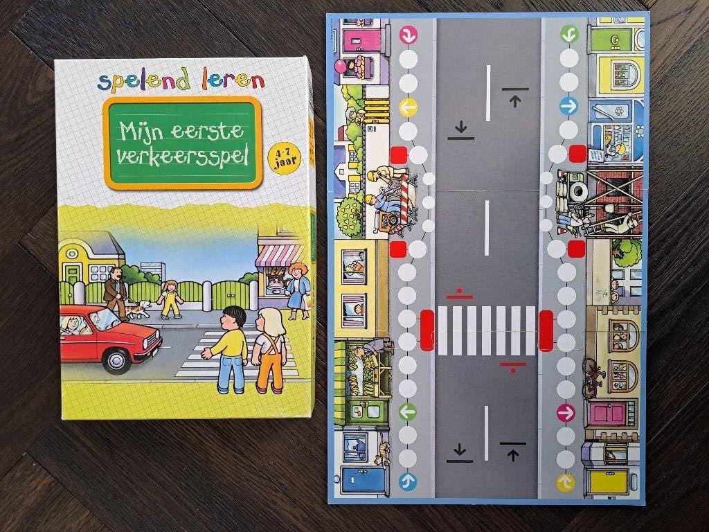Mijn eerste verkeersspel, Ophalen of Verzenden, Gebruikt, Ontdekken