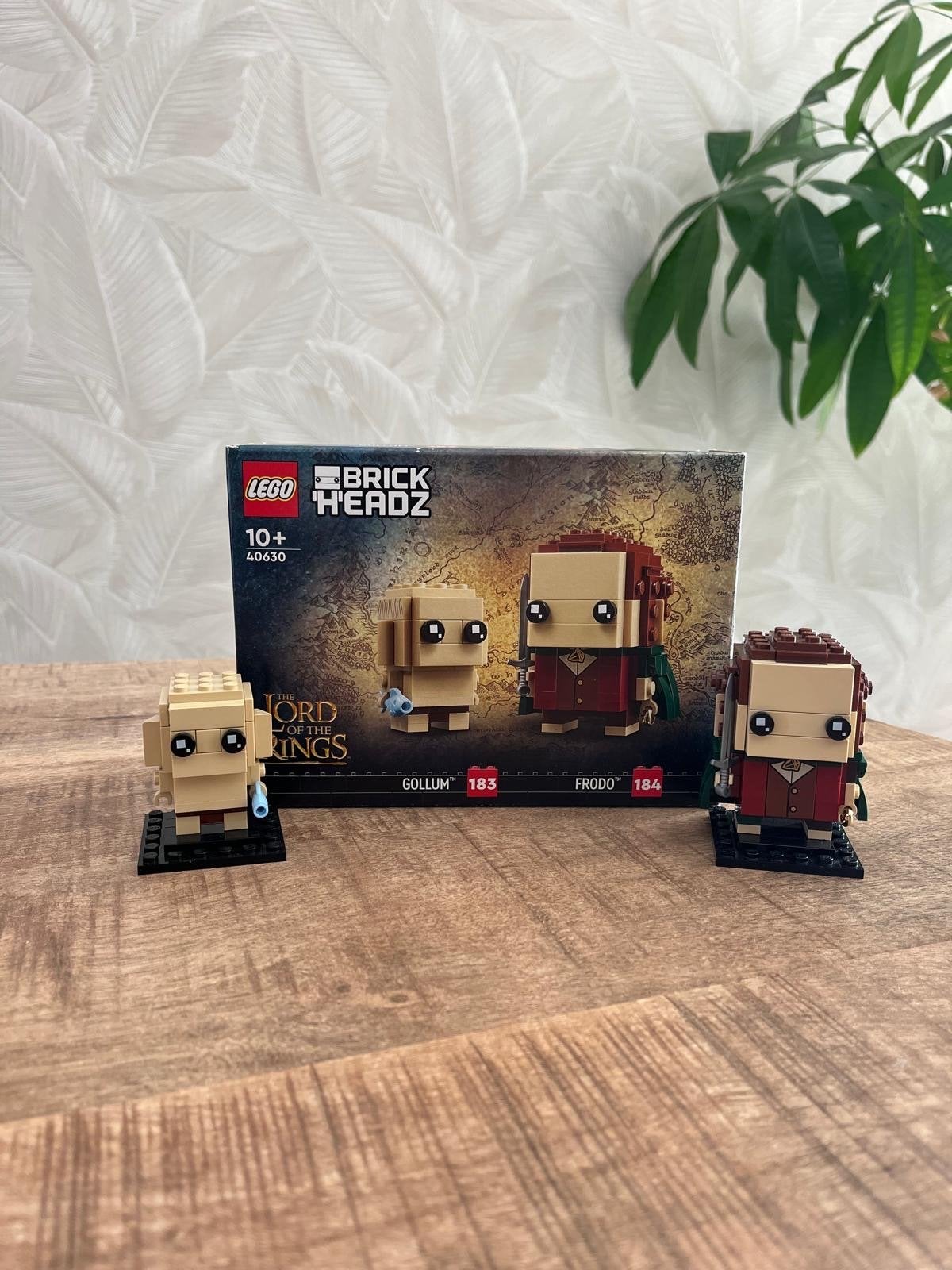 LEGO BrickHeadz 40630 Lord of the Rings Frodo & Gollum, BrickHeadz, Lego, Ophalen of Verzenden, Zo goed als nieuw