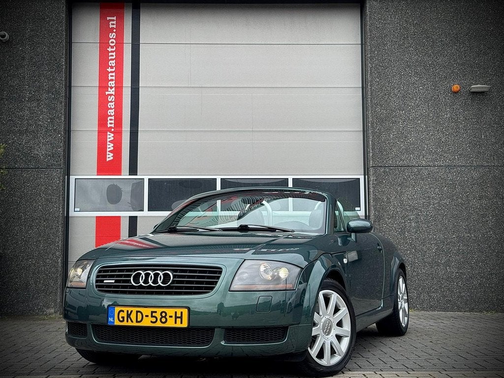 Audi TT 1.8 5v Turbo / Cabriolet / Quattro / 225pk / Cruise, Auto's, Audi, TT, Gebruikt, Zwart, 4 cilinders