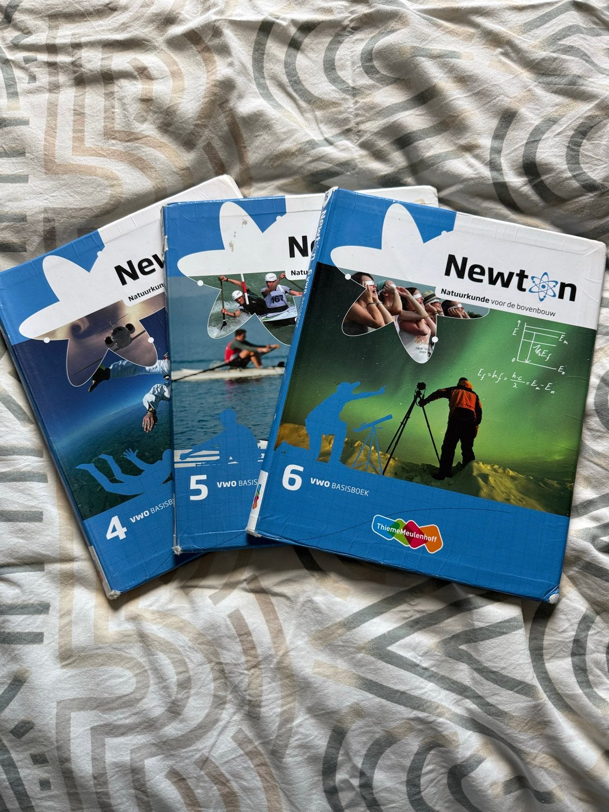 Newton Natuurkunde VWO Basisboek deel 4, 5 en 6, Ophalen of Verzenden, Beta, Gelezen, WO