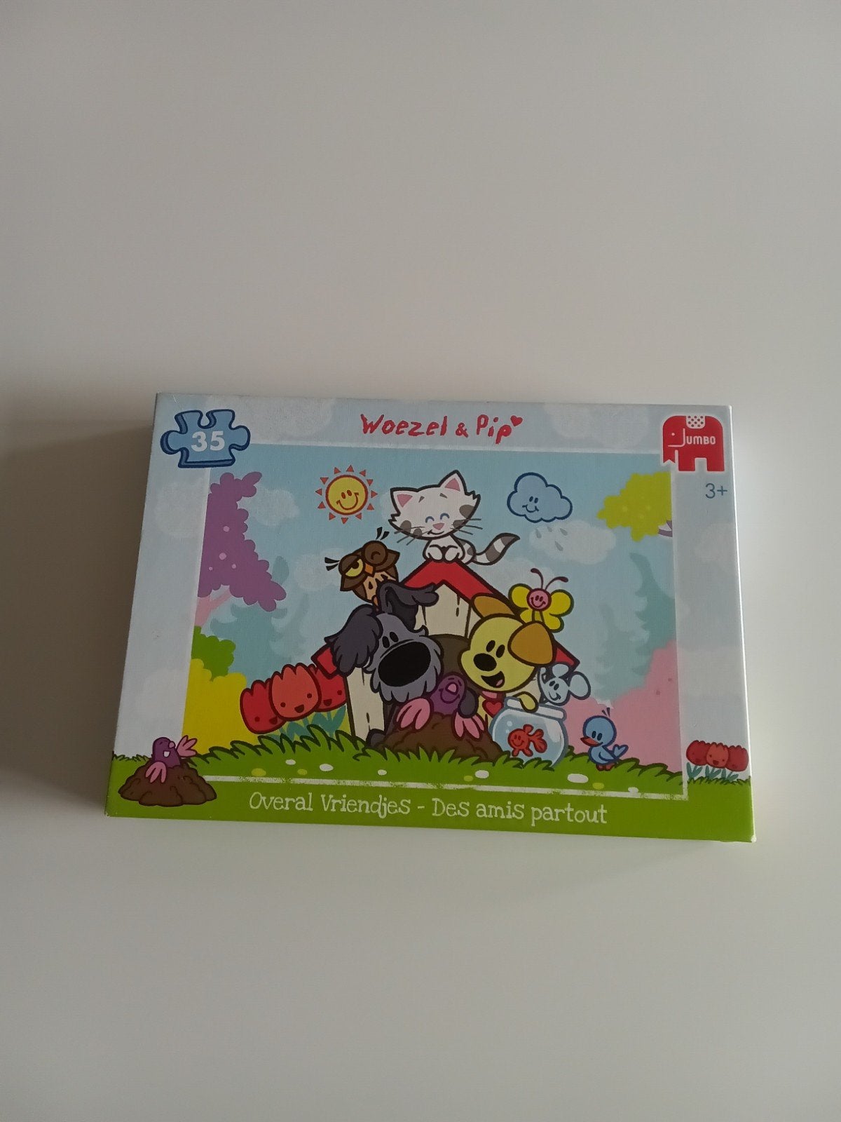 woezel & pip puzzel 35 stuks, Ophalen, 10 tot 50 stukjes, Gebruikt, 2 tot 4 jaar
