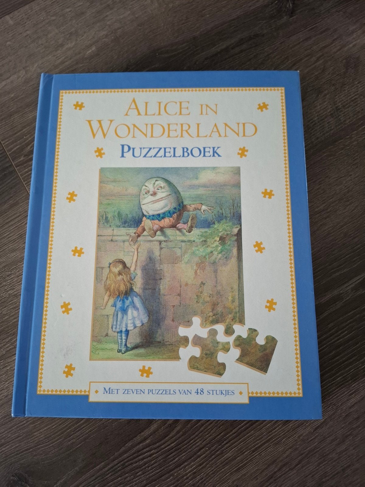 Alice in Wonderland Puzzelboek - Zo goed als nieuw, Ophalen of Verzenden, Zo goed als nieuw, Lewis Carroll, Prentenboek