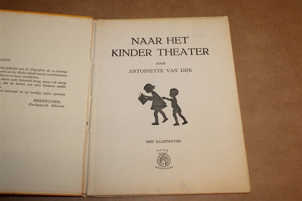 Naar het Kinder Theater — Radio Kinderuurtje, Jaren 50, Ophalen of Verzenden, Gelezen, Fictie algemeen