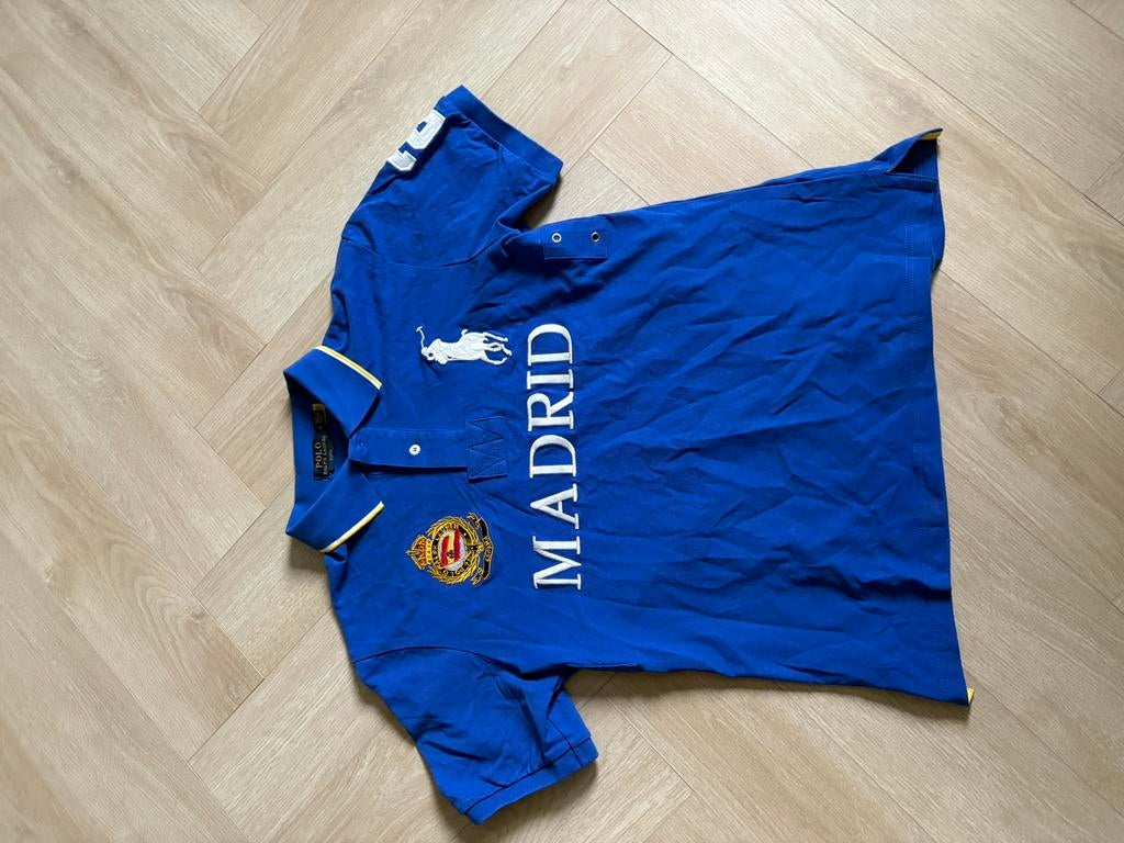 Ralph lauren polo, Ophalen of Verzenden, Zo goed als nieuw, Maat 52/54 (L), Blauw