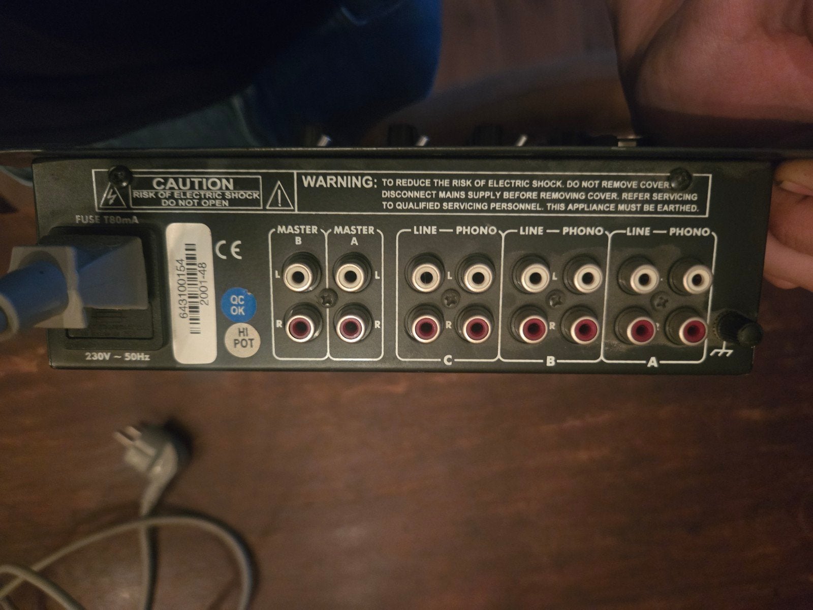 Skytec TEC 300 Pro Mixer - Gebruikt, Ophalen, Gebruikt, 5 tot 10 kanalen, Microfooningang