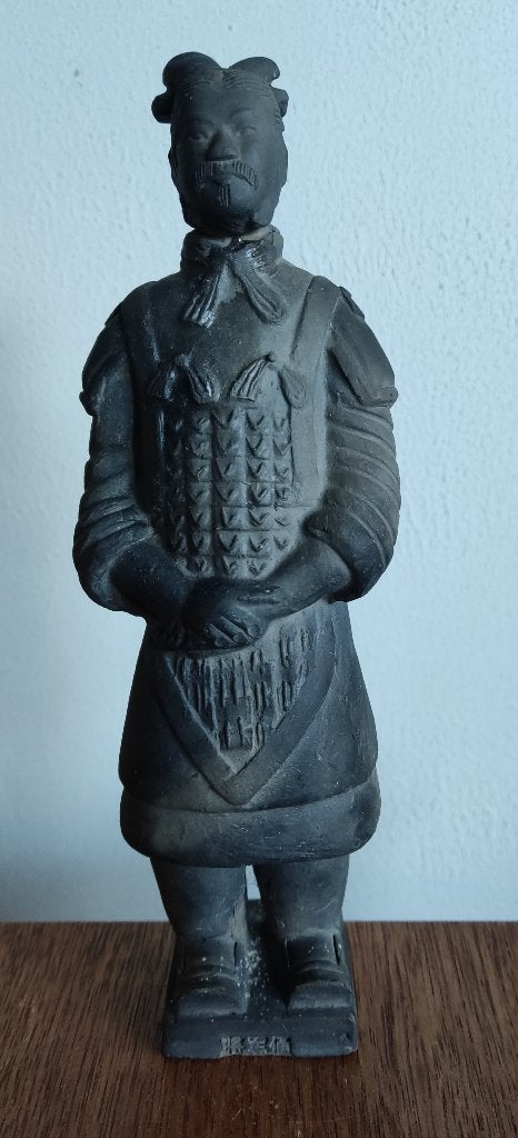 Beeldje Terracotta leger Chinese krijger, Antiek en Kunst, Ophalen of Verzenden