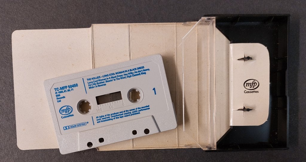 The Hollies CASSETTE Best Of Long Cool Woman cardcover, Gebruikt, The Hollies, 1 bandje, Ophalen of Verzenden